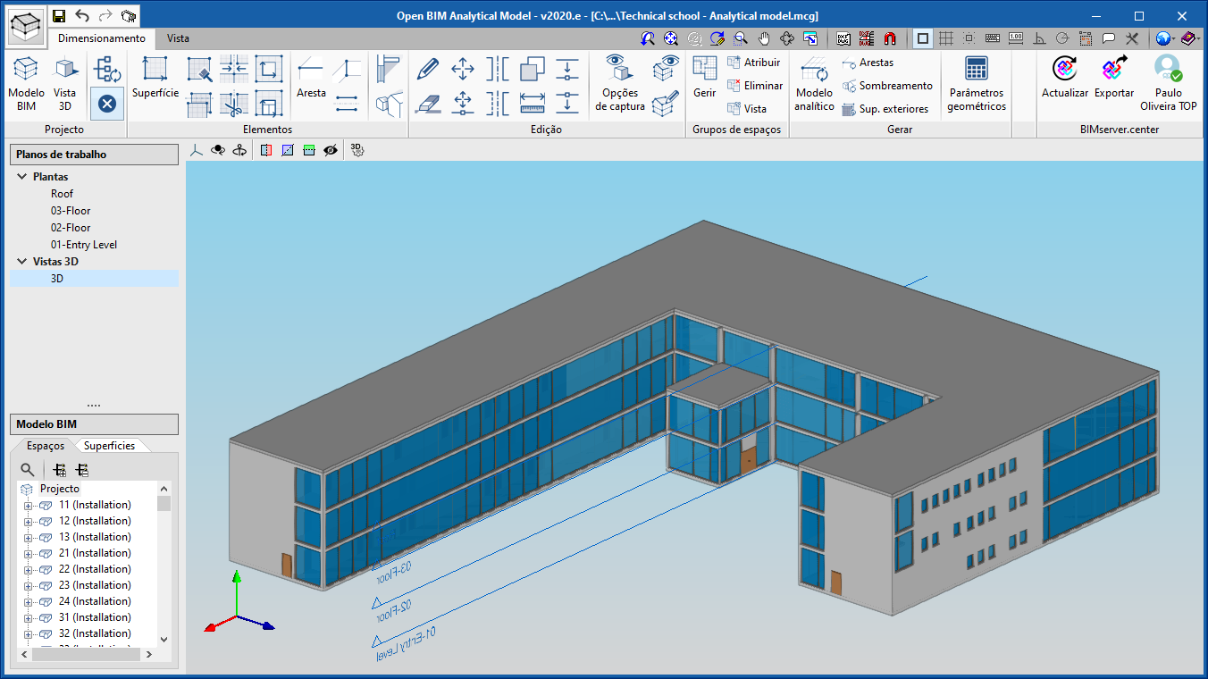 Open BIM Analytical Model